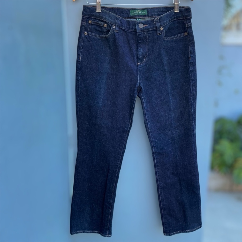 Ralph Lauren Dark Blue Straight Leg Jeans